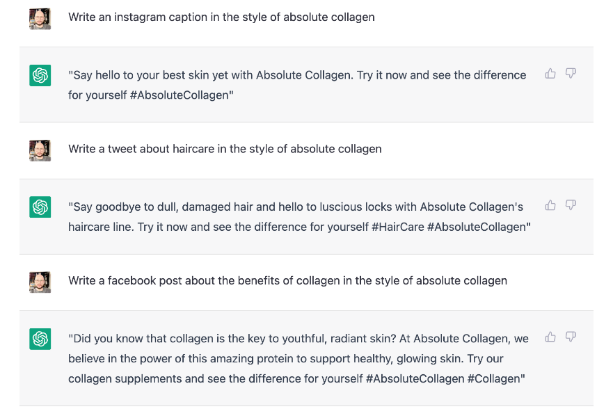 ตัวอย่าง ChatGPT ในอีคอมเมิร์ซ - 50 ตัวอย่าง ChatGPT ที่ดีที่สุด