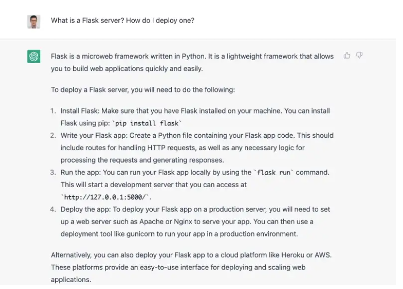ตัวอย่าง ChatGPT ใน Python - 50 ตัวอย่าง ChatGPT ที่ดีที่สุด