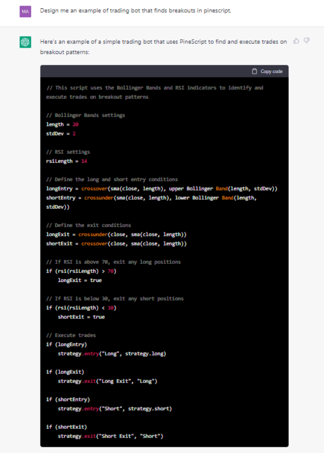ตัวอย่าง ChatGPT ที่ดีที่สุดในการเงิน - 50 ตัวอย่าง ChatGPT ที่ดีที่สุด