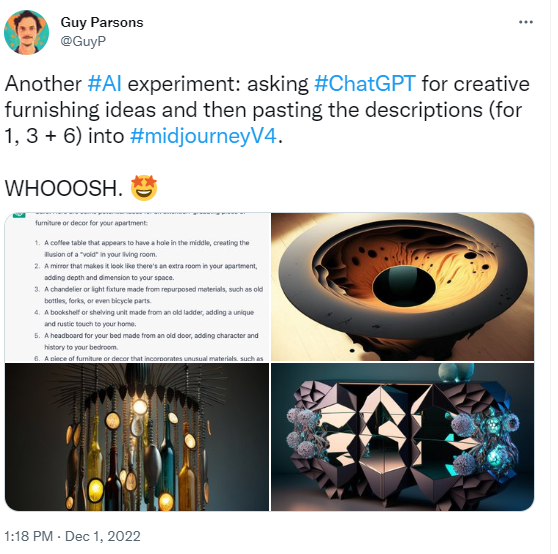 ตัวอย่าง ChatGPT ที่สร้าง AI Art - 50 ตัวอย่าง ChatGPT ที่ดีที่สุด