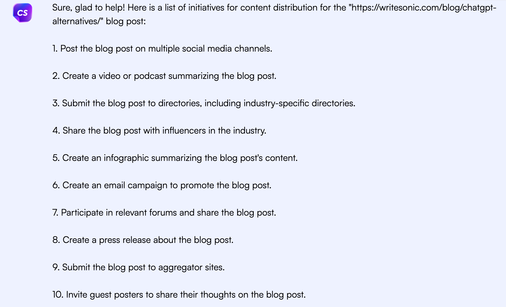 Invites ChatGPT pour le référencement