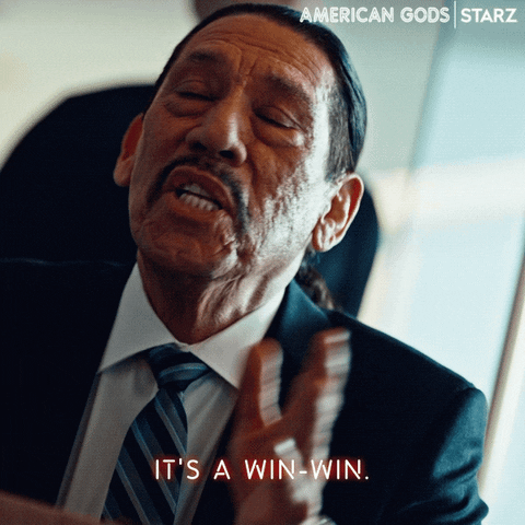 GIF mondiale della stagione 3 di American Gods