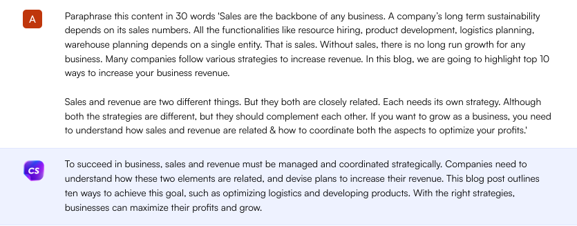 editing e parafrasi: guadagna usando ChatGPT