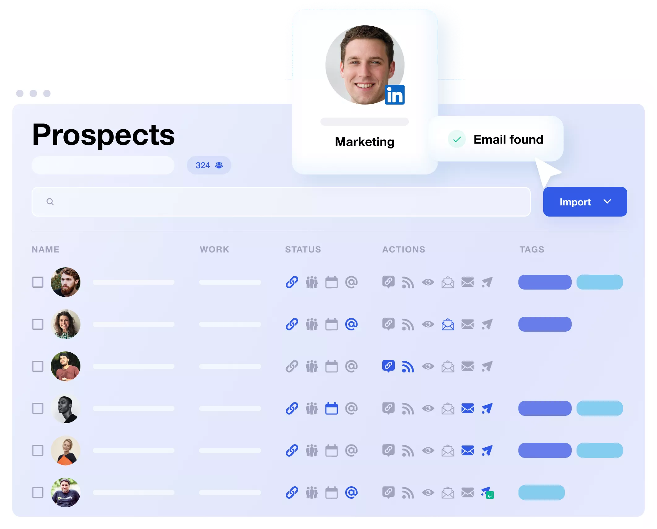 Waalaxy = L'outil parfait, potansiyel müşteriyi LinkedIn + E-posta ile doldurun.