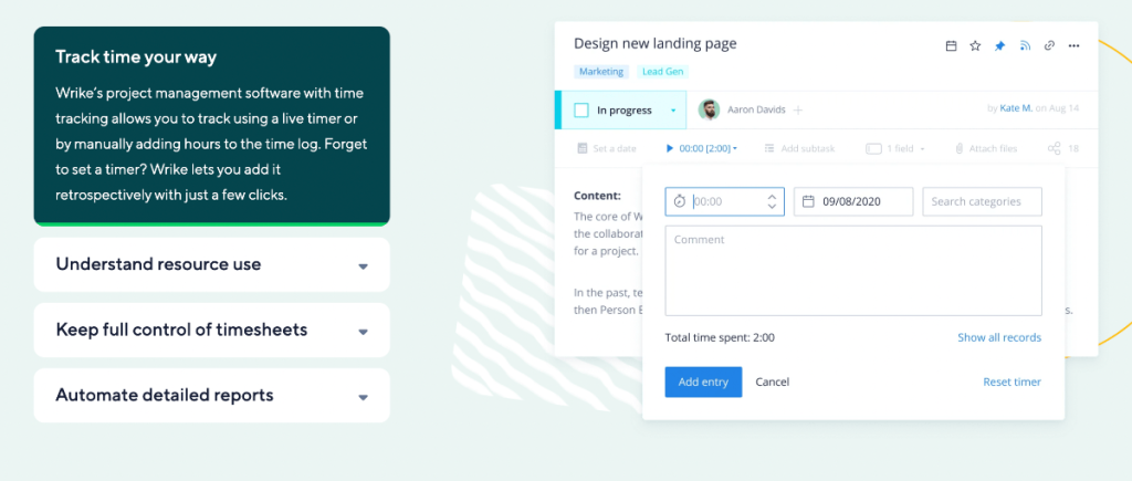 Wrike カスタム ワークフロー機能