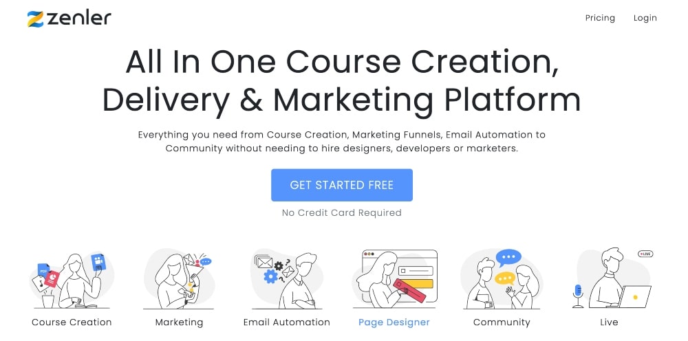 Nuevo sitio web de Zenler