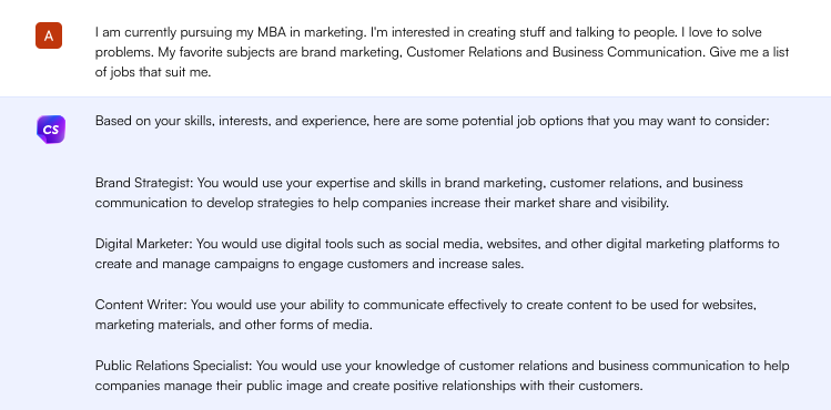 ChatGPT พรอมต์สำหรับการหางานตามระดับ - การค้นหางาน