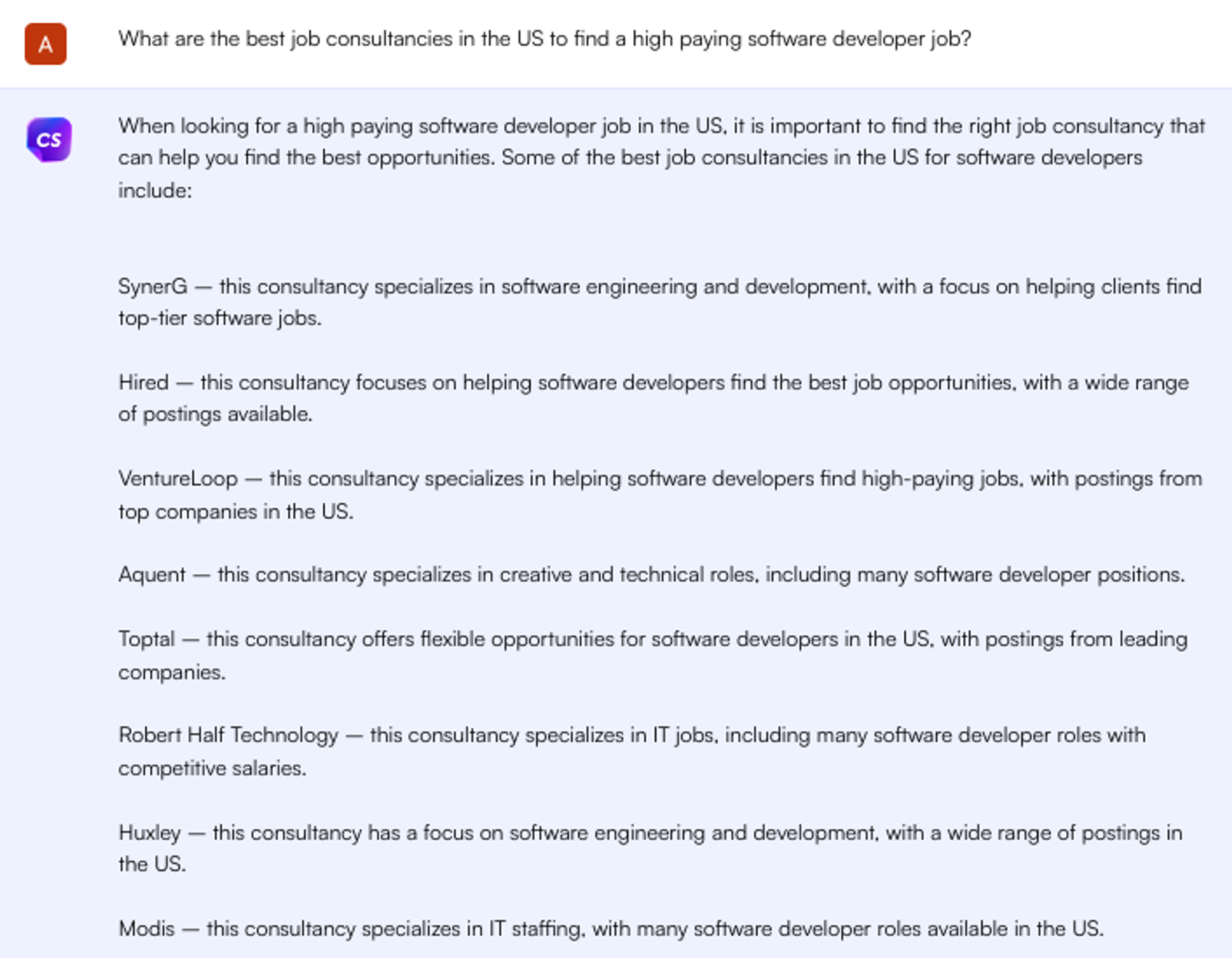 ChatGPT พร้อมรับคำปรึกษางาน - ค้นหางาน