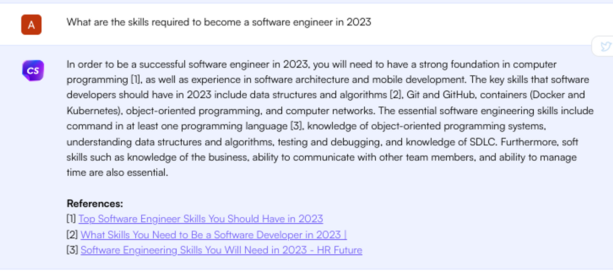 ChatGPT แจ้งทักษะที่จำเป็นสำหรับงาน - ค้นหางาน