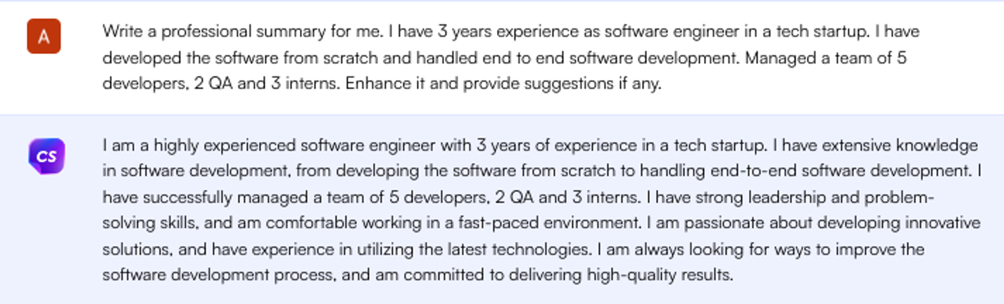 ChatGPT พร้อมรับข้อมูลสรุปอย่างมืออาชีพ - ค้นหางาน