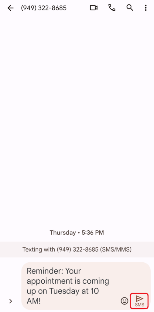 在 Google Messages 上安排短信