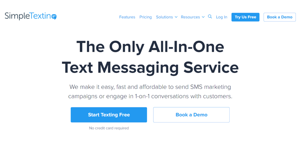 Die Business-SMS-Plattform von SimpleTexting