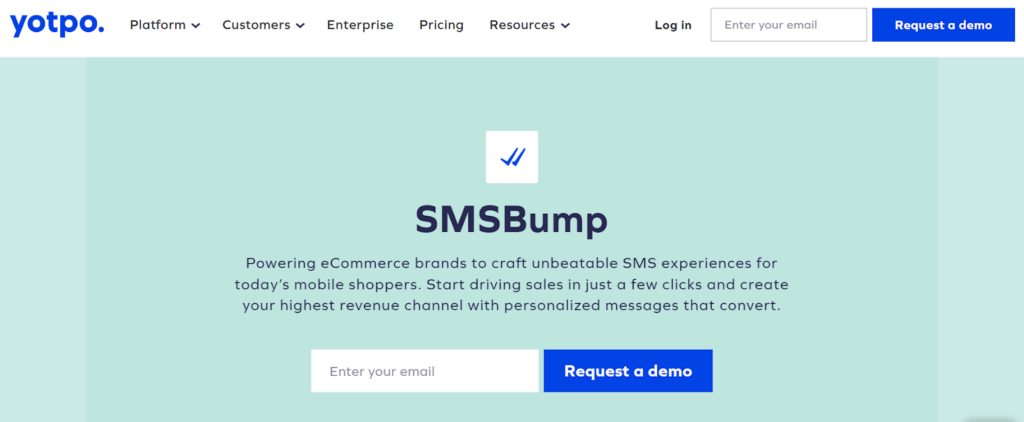 SMSBump SMS-Marketing