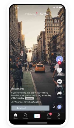 TikTok 上的火花廣告