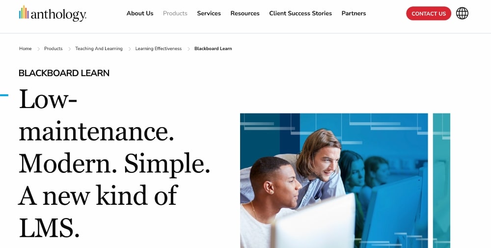 Blackboard Learn Web サイト