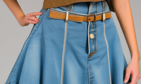 Jak stworzyć modny wygląd za pomocą rozkloszowanej spódnicy Jean