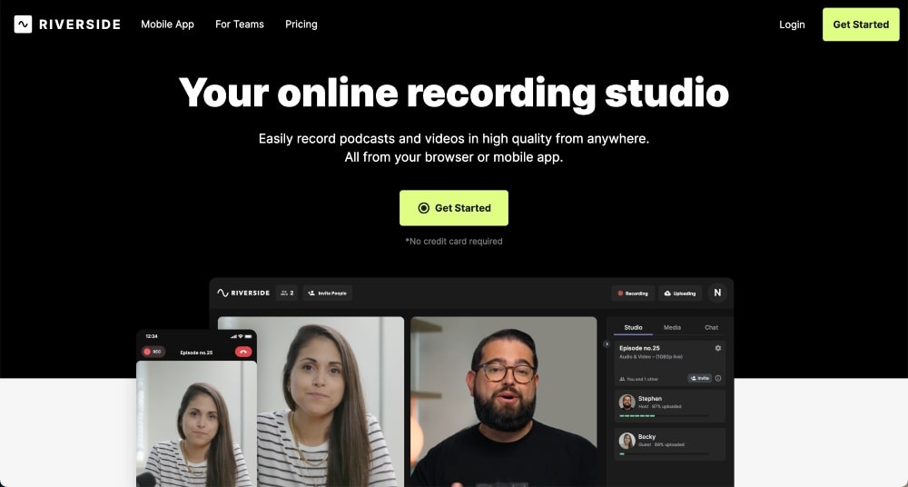 موقع ريفرسايد إف إم