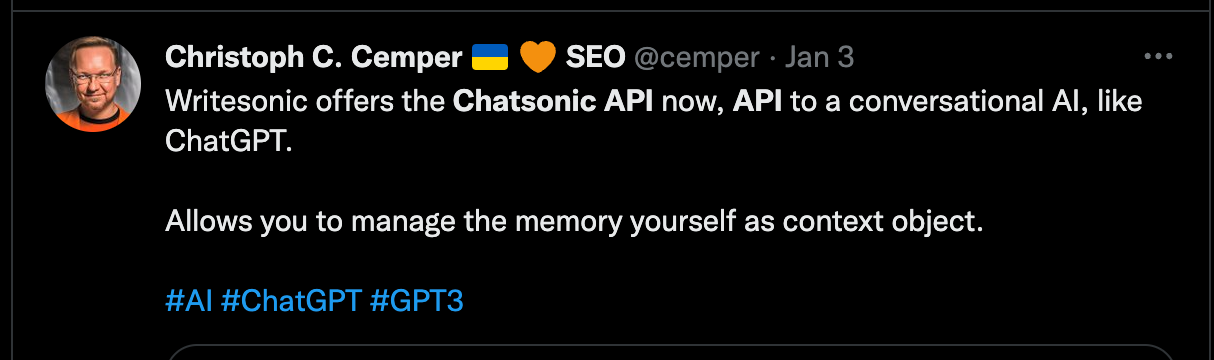 Casos de uso da API ChatGPT