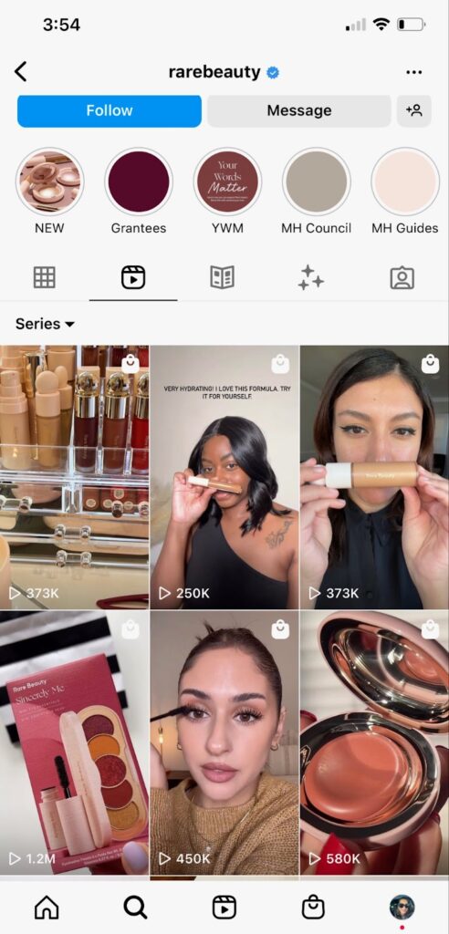 إعلانات Instagram Reels