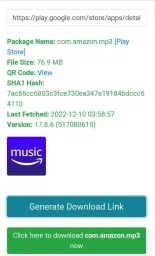 คลิกปุ่ม คลิกที่นี่เพื่อดาวน์โหลด เพื่อดาวน์โหลด apk จาก google play