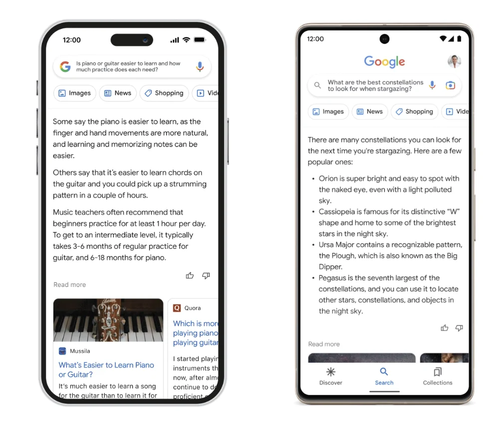 Nowy fragment Google Bard