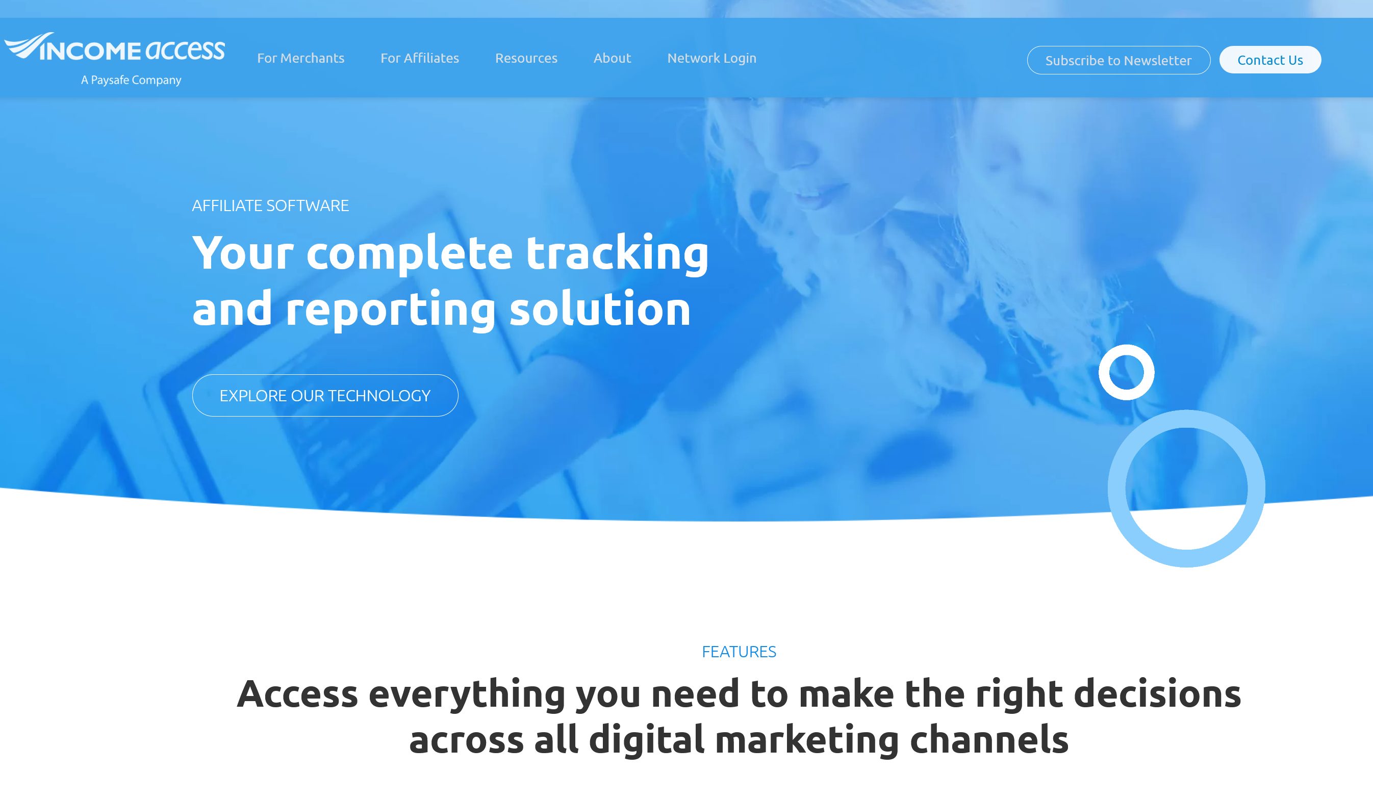 acceso a ingresos: software afiliado para industrias financieras y de juegos de azar
