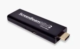 Tiny ScreenBeam Mini2 を使用して、Wi-Fi なしで Android フォンをテレビにミラーリングします
