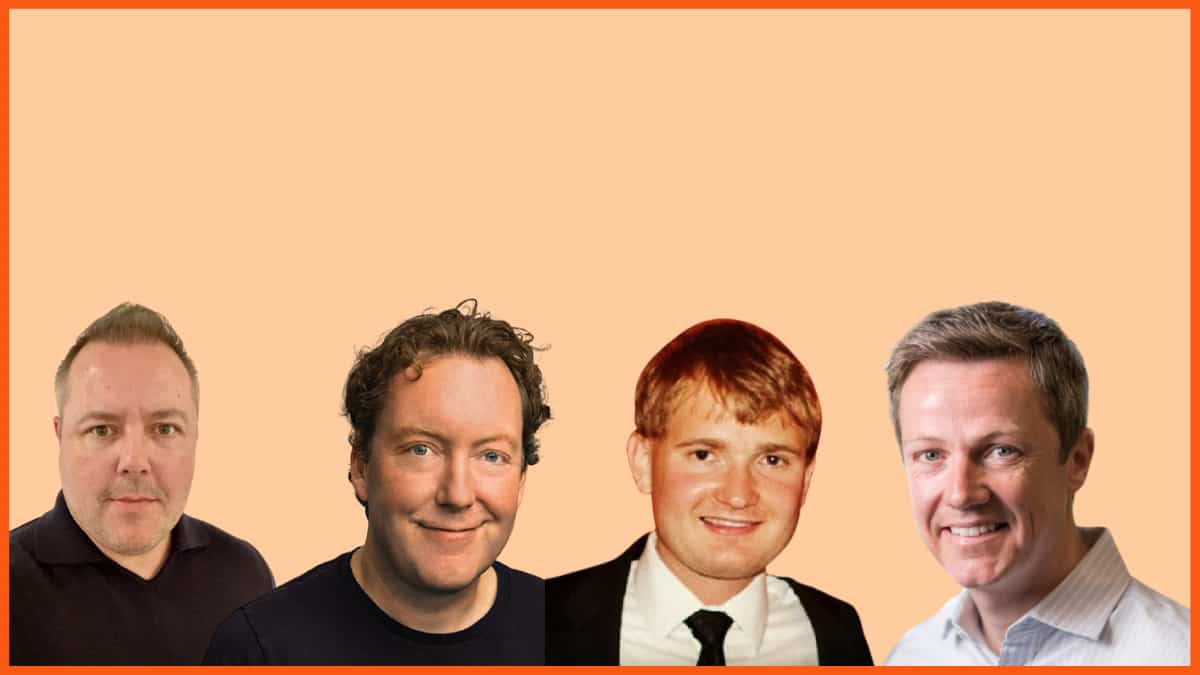 Ian Brady, Michael Cagney, James Finnigan und Daniel Macklin