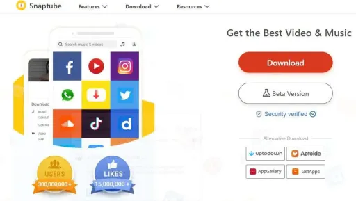 Gunakan aplikasi Snaptube untuk mengonversi youtube ke mp3