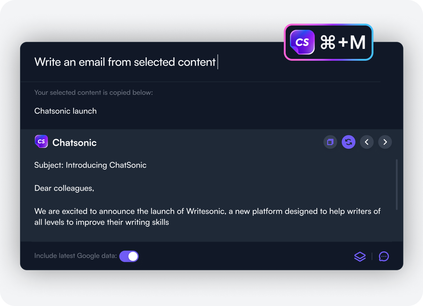 ChatSonic Chrome uzantısı - ChatSonic nedir