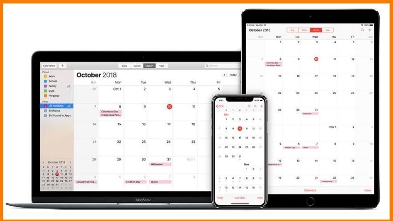 تقويم Apple - أفضل تطبيق تقويم