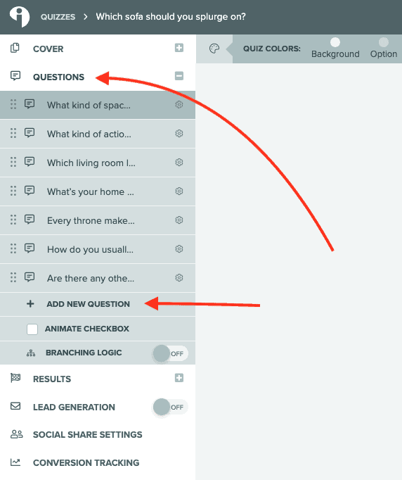 جديد - كيفية عمل اختبار توصية منتج - 06 creating questions in Interact Quiz Maker
