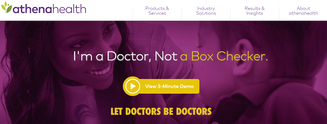 أثينا الصحية athena health