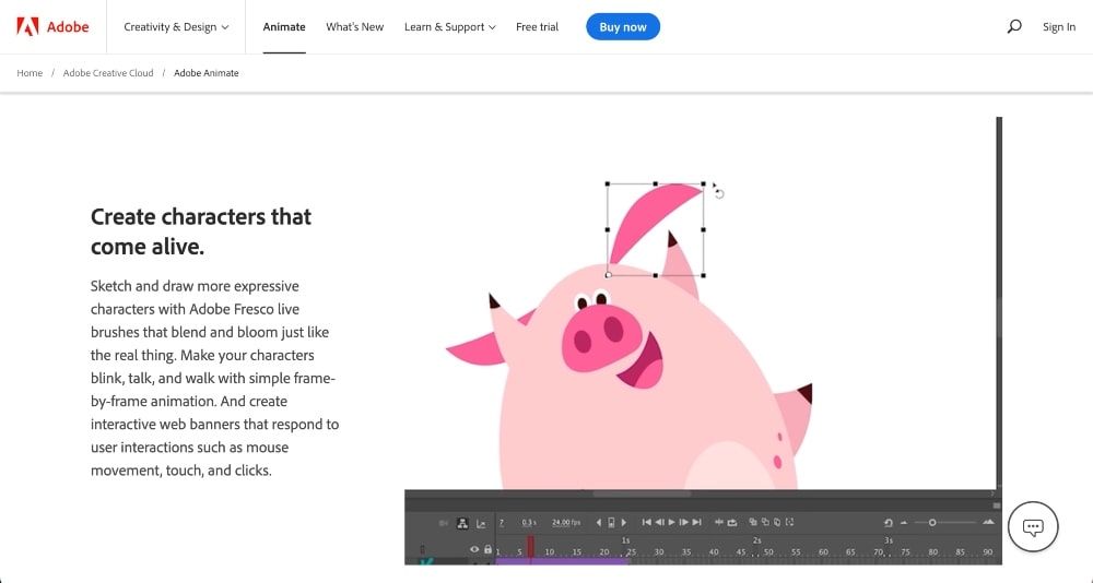 Функции Adobe Animate