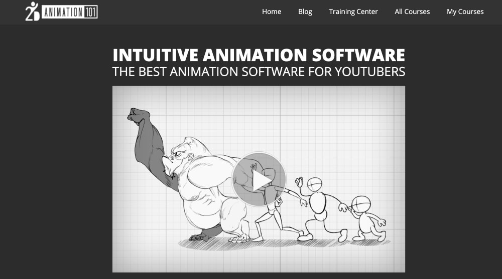 Веб-сайт Cartoon Animator 4