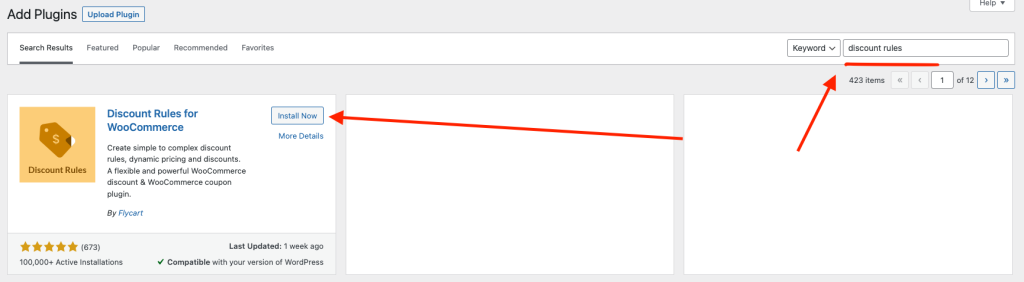 instalarea regulilor de reducere