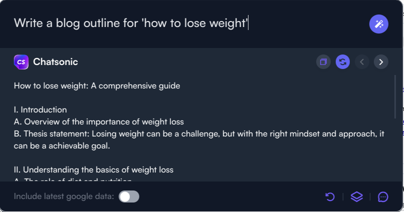 Blog-Übersicht – Anwendungsfälle für die Chrome-Erweiterung von ChatSonic