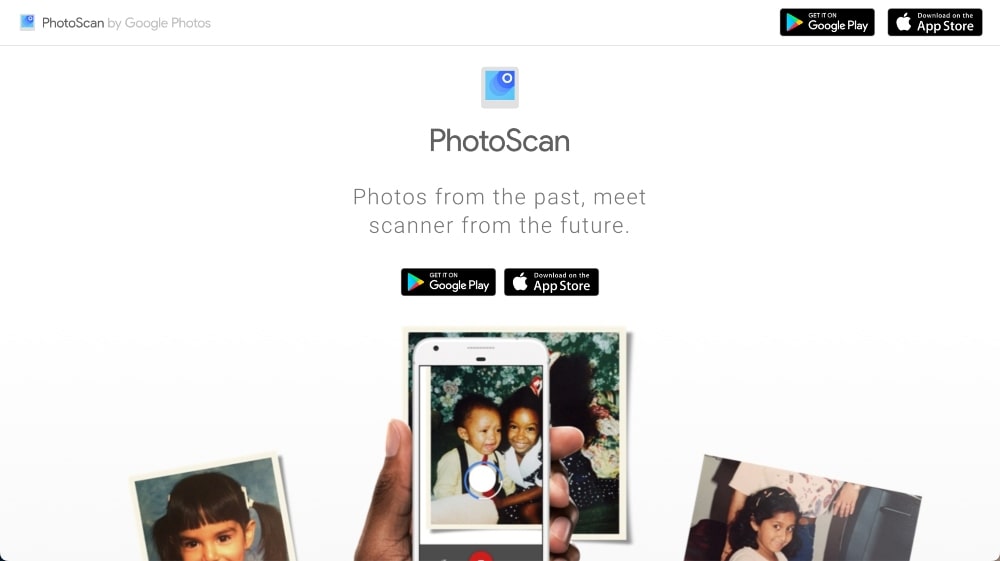 フォトスキャンの Web サイト