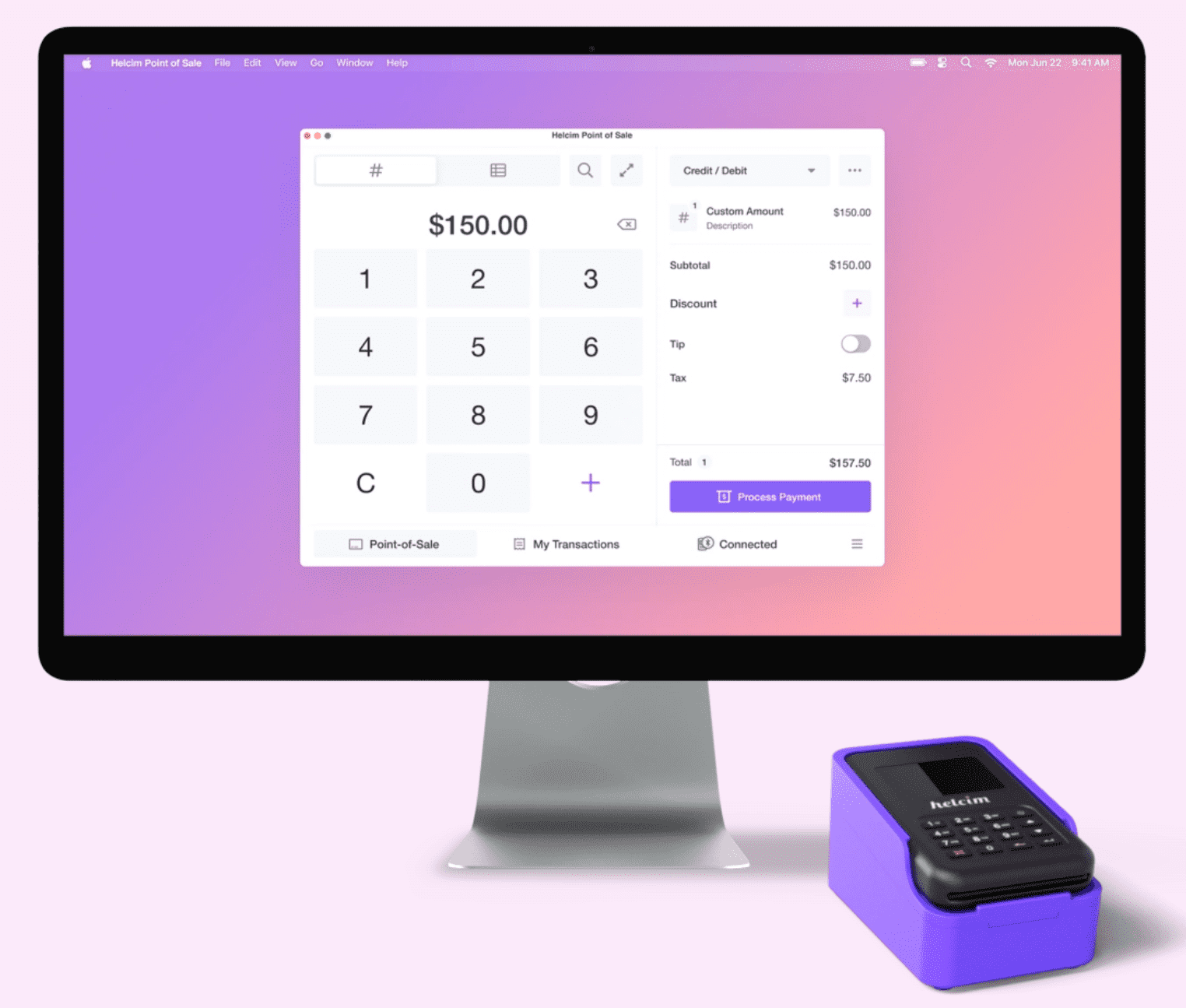 Il miglior sistema POS di Helcim