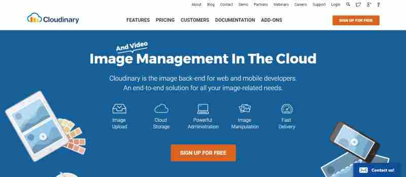 سحابة Cloudinary