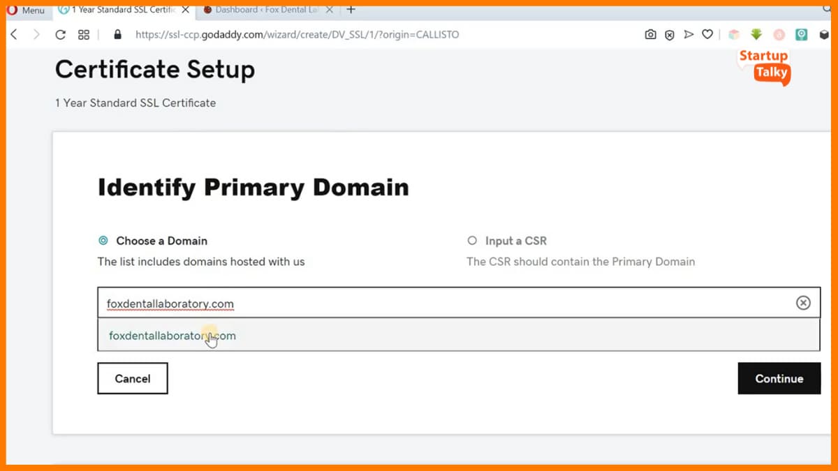 GoDaddy - Principais fornecedores de certificados SSL de 2023