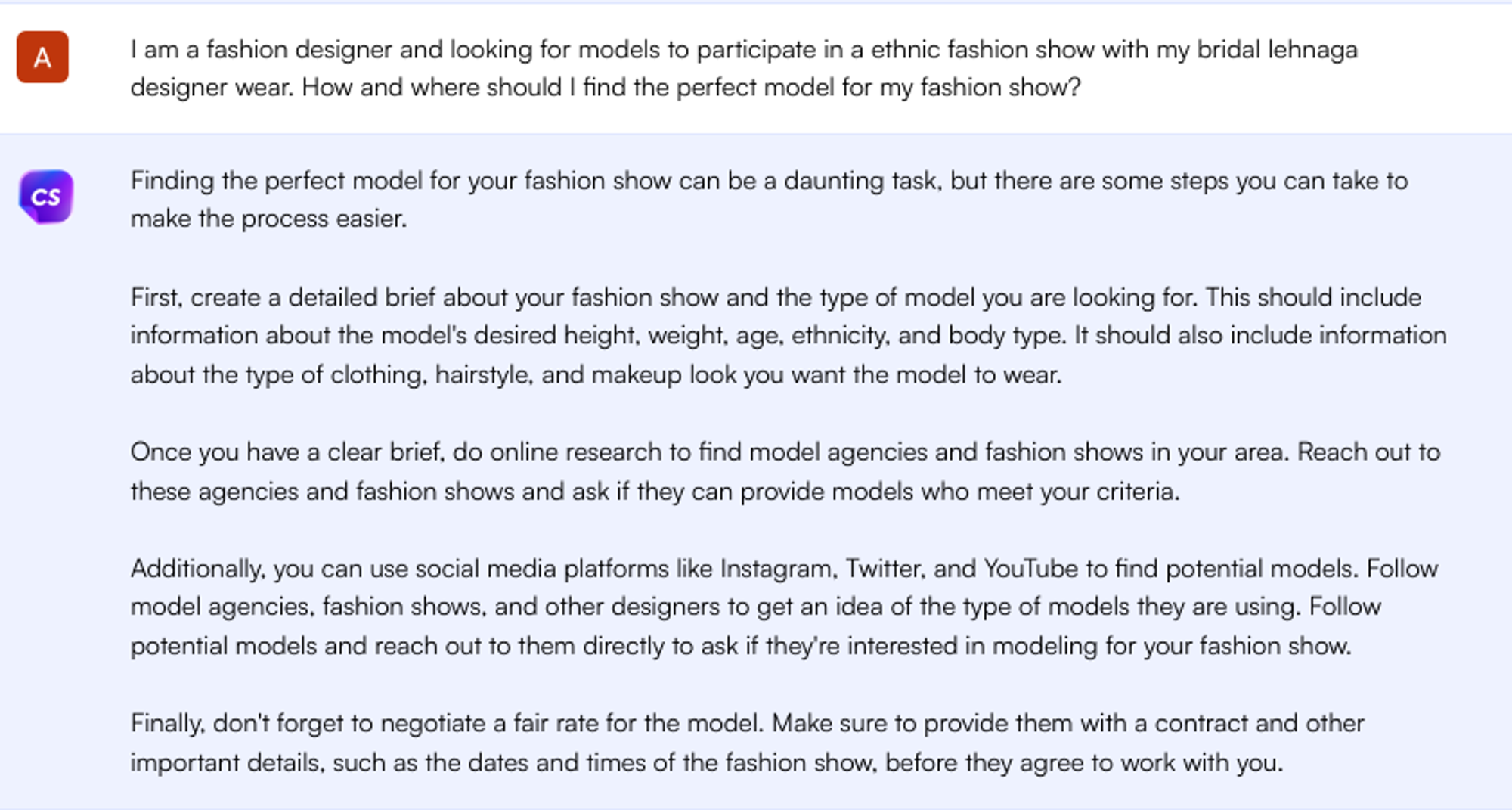 Búsqueda y selección de modelos: casos de uso de chatgpt