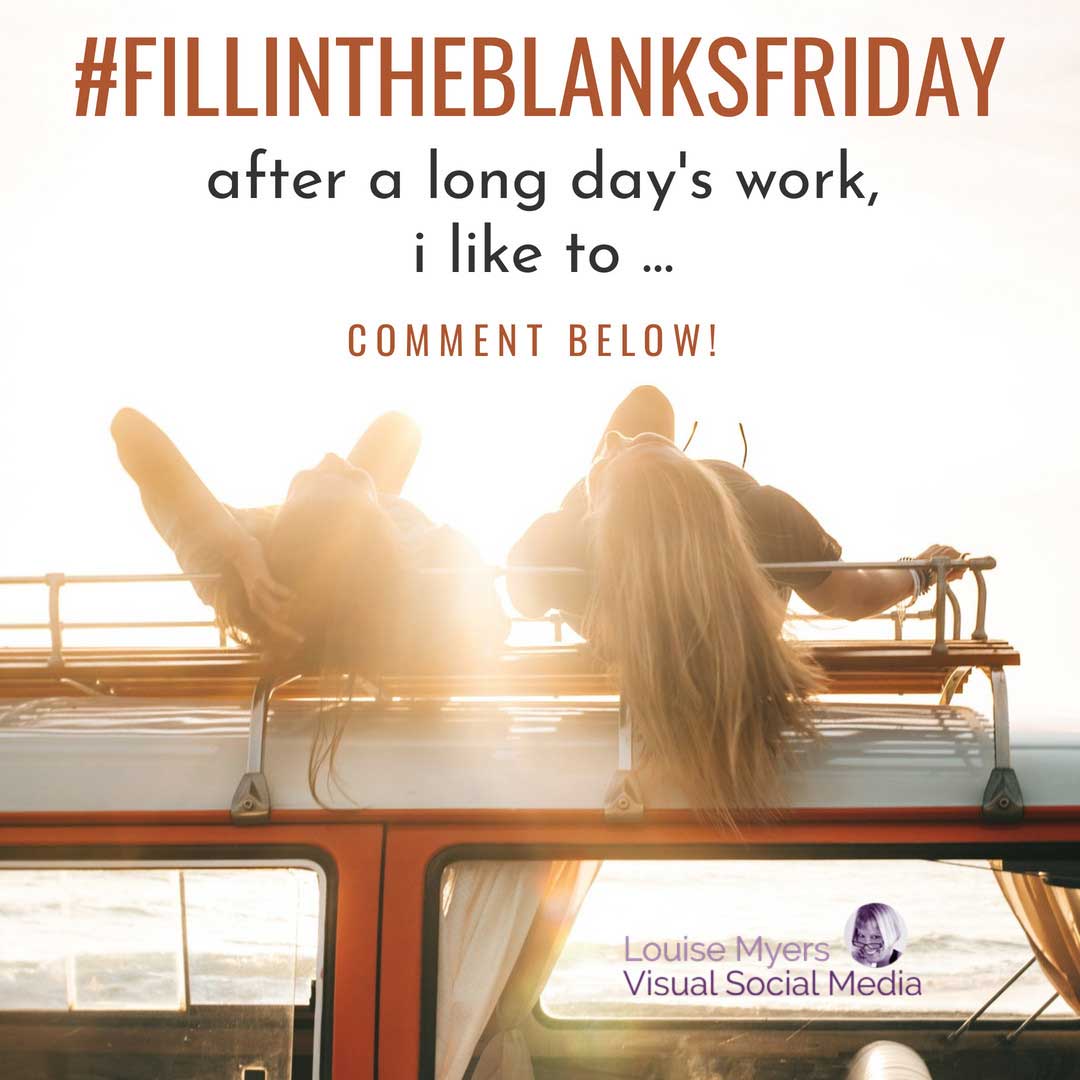 สองคนบนชั้นวางสัมภาระของรถพร้อมคำพูด เติมคำในช่องว่าง วันศุกร์