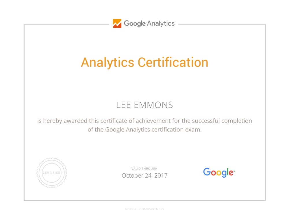 10 หลักสูตรการตลาดดิจิทัลของ Google ฟรี | 9. การรับรองจาก Google Google digital marketing course