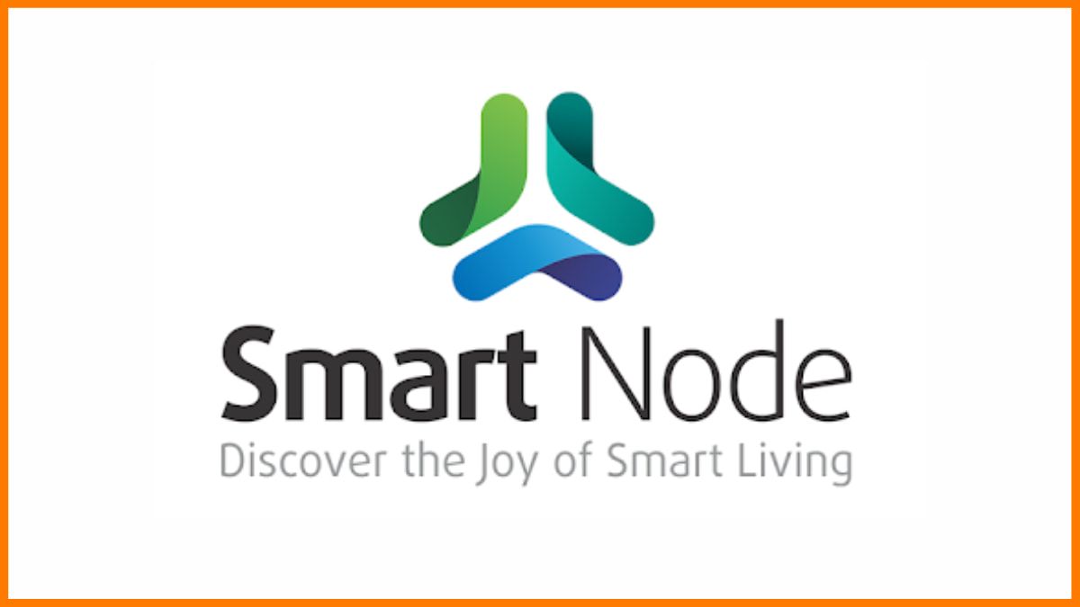 Logotipo de nodo inteligente