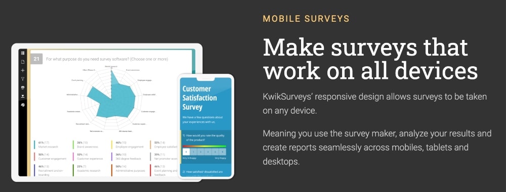Возможности KwikSurveys