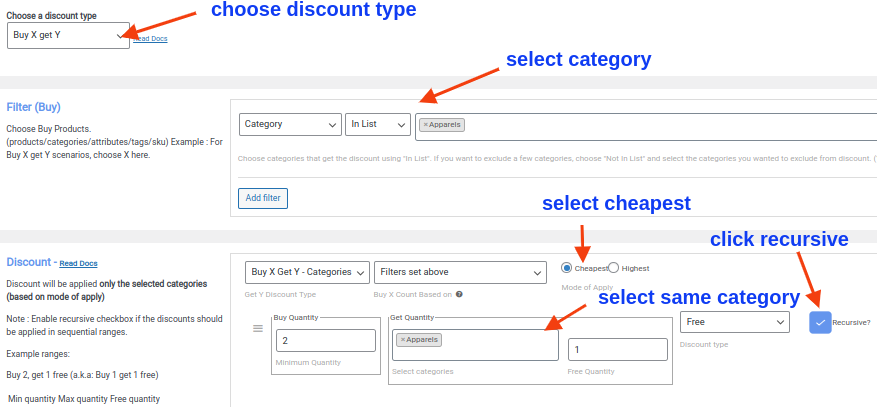 Cumpărați 2 la categoria A și primiți 1 gratuit la categoria A