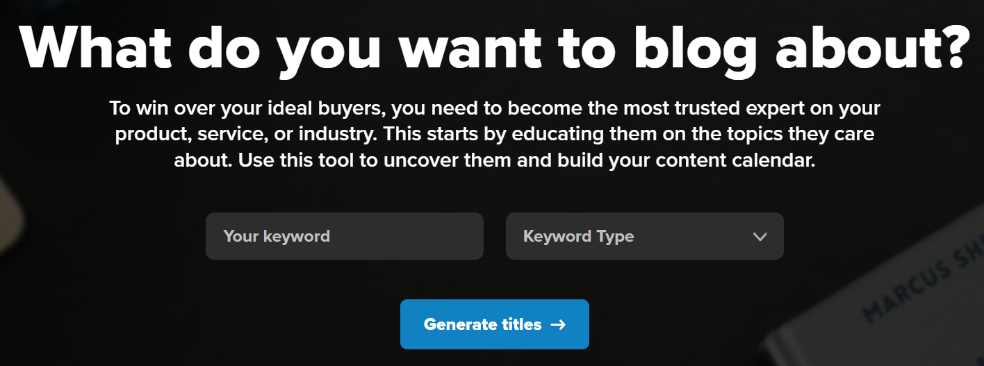 Generador de títulos Impact Plus