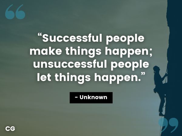 citations de motivation hustle - faire bouger les choses