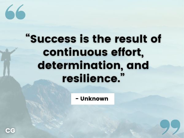 citations de motivation hustle - effort continu